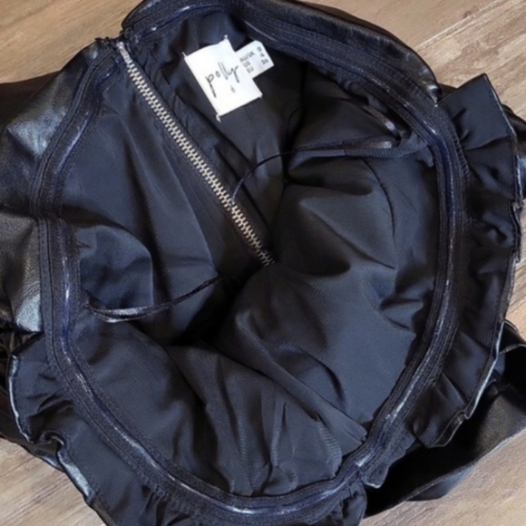 Princess Polly Faux Leather Strapless Lined Mini Dress, Size 0 - Picture 12 of 13